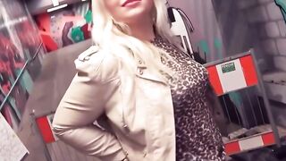 Public Blowjob & Sexual Adventure in Glasses With Snake Eyes