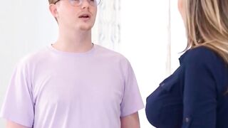 Steamy Step-Mom Fixes Her Hot Son's Plumbing Problem