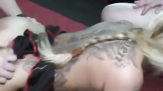Swinger's Paradise #3 - Old & barely legal Cougars Share Swingers Orgy