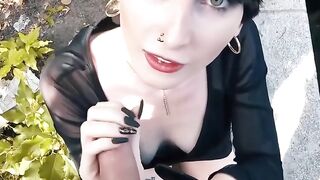 Hot Blonde Babe With Undercut Picked Up On Dating App For Wild Sex Adventure