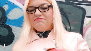 Glasses-Wearing Chubby Girl Makes Sex Date Turn Into Hardcore Porn