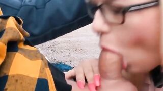 Glasses-Wearing Chubby Girl Makes Sex Date Turn Into Hardcore Porn