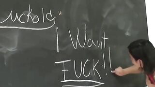 Classroom Frenzy #2 - College Girls in Hot Orgy of Passion