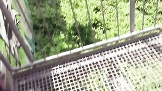 Teen's Wild Nature-Outdoor Orgasmic Blowjob & Riding on Horseback