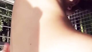 Teen's Wild Nature-Outdoor Orgasmic Blowjob & Riding on Horseback