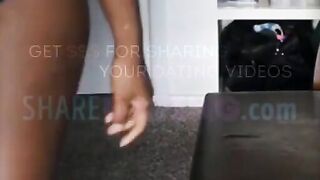 Erotic Encounters - Black Milf's Intense Creampie with Big Dick