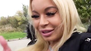 Blondie's Blowjob Bash - Big Dick Dude Plows Petite Girl