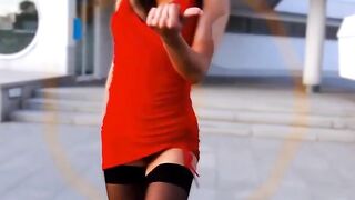 Hot Amateur Pantie Fetish - Casting Audition of Sexy Blonde Babe