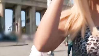 Sexy Blondie's Street Casting Turned X-Rated Porn Audition