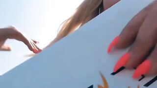 Sexy Blondie's Street Casting Turned X-Rated Porn Audition