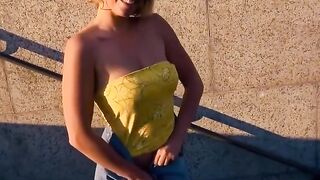Blondes Blow Best - A Sexually Charged Journey Through Historic Landmarks