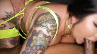 Double Stuffed Doll #2 - Hot Blonde Babe Conny Perigón Fucked Hard By Two Guys