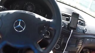 Redhead Teen Rides A Motorbike While Giving Blowjob And Gets Facial