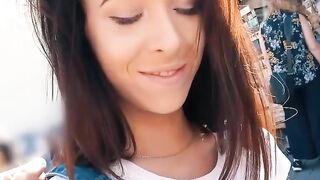 Teenage Seductress - Hotel Room Adventure With A Petite Babe