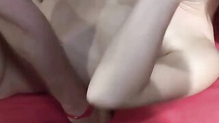 Redhead Teen Gangs Up On Her Pussy - Hardcore Group Sex Action