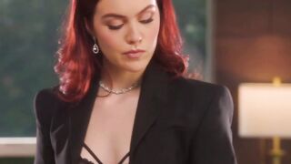 Vixen's Fire-Red Head Babe Gives Wild Ride to Lover in Hot Passionate Sex Scene