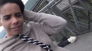 Public Sex Outside - Ebony Babe Loves Outdoor Orgies