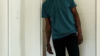 Step-Dad's Black Monster Dick Stretches Step Daughter's Virgin Pussy