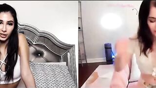 Virtual Affairs - Hot MILFs Fake Husband's Wife with Huge Facial