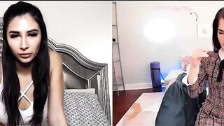 Virtual Affairs - Hot MILFs Fake Husband's Wife with Huge Facial