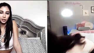 Virtual Affairs - Hot MILFs Fake Husband's Wife with Huge Facial