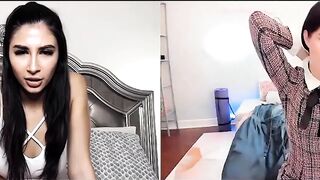 Virtual Affairs - Hot MILFs Fake Husband's Wife with Huge Facial