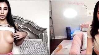 Virtual Affairs - Hot MILFs Fake Husband's Wife with Huge Facial