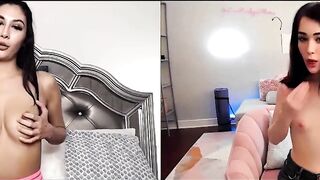 Virtual Affairs - Hot MILFs Fake Husband's Wife with Huge Facial