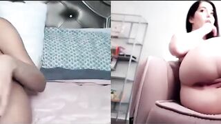 Virtual Affairs - Hot MILFs Fake Husband's Wife with Huge Facial