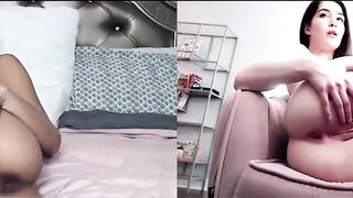Virtual Affairs - Hot MILFs Fake Husband's Wife with Huge Facial