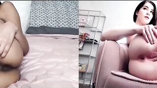 Virtual Affairs - Hot MILFs Fake Husband's Wife with Huge Facial