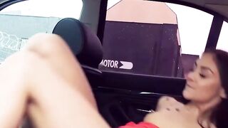 PetitesSlutNextDoor - Petite Slut Rides Neighbor's Hard Dick in His Car