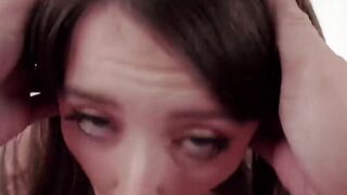 Charlotte Summers - Sensual Lingere Striptease & Blowjob With Giant-Dick