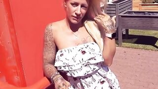 Blind Date Blondie - Sex in Car With Hot Babe Gets A Surprise Facial