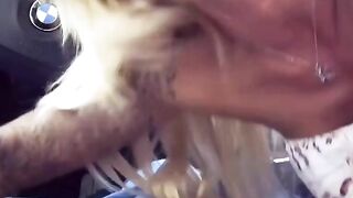 Blind Date Blondie - Sex in Car With Hot Babe Gets A Surprise Facial