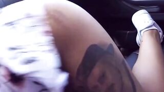 Blind Date Blondie - Sex in Car With Hot Babe Gets A Surprise Facial