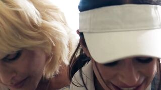 April Olson's Lesbian Affair - Girl-On-Girl Action With A Transgender Golfer