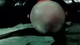 Bondage Babe Beats Her Own High Score - Collar Zapper Game With Dominatrix