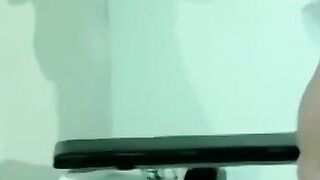 Bondage Babe Beats Her Own High Score - Collar Zapper Game With Dominatrix