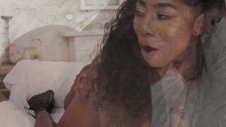 Curvaceous Cougar's Big Booty Rides Her Niece Boyfriend In The Kitchen