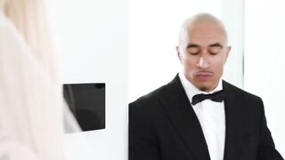 Grace Jones Impersonator Fucks Husband In Wedding Dress - Taboo Roleplay