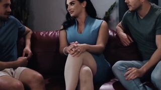 Sheena-Ryder's Red Light Dream - Taboo Stepbrother Fucks His Hot MILF Mom & Friends