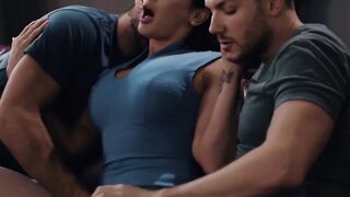 Sheena-Ryder's Red Light Dream - Taboo Stepbrother Fucks His Hot MILF Mom & Friends