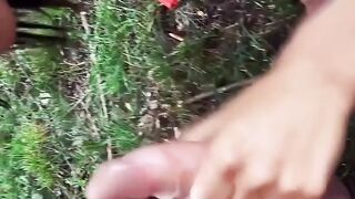 Dark-Haired Vixen With Super Sexy Boobies Fucked Outdoors in Public