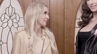 Next Door Babes - Lesbian Sex with Two Hot Redheads
