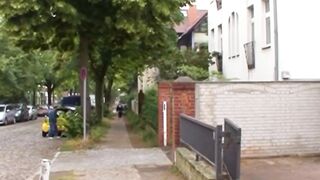 Chubby Cutie Fucked Hard in Public Casting Audition
