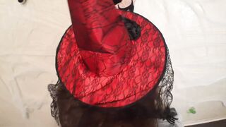 PAWG Witch Blows and Fucks for Holloween