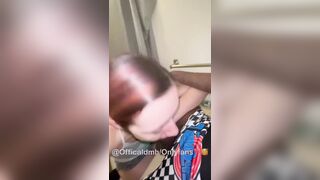 big black cock Deep into her Stomach