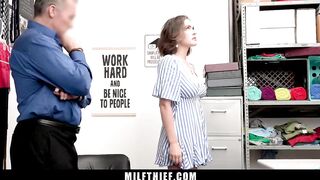 Huge Jugs Shoplifter Mom Caught Stealing A Sex Dildo- Krissy