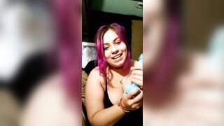 Mommy Teaches Baby how to Masturbate and Shows how she